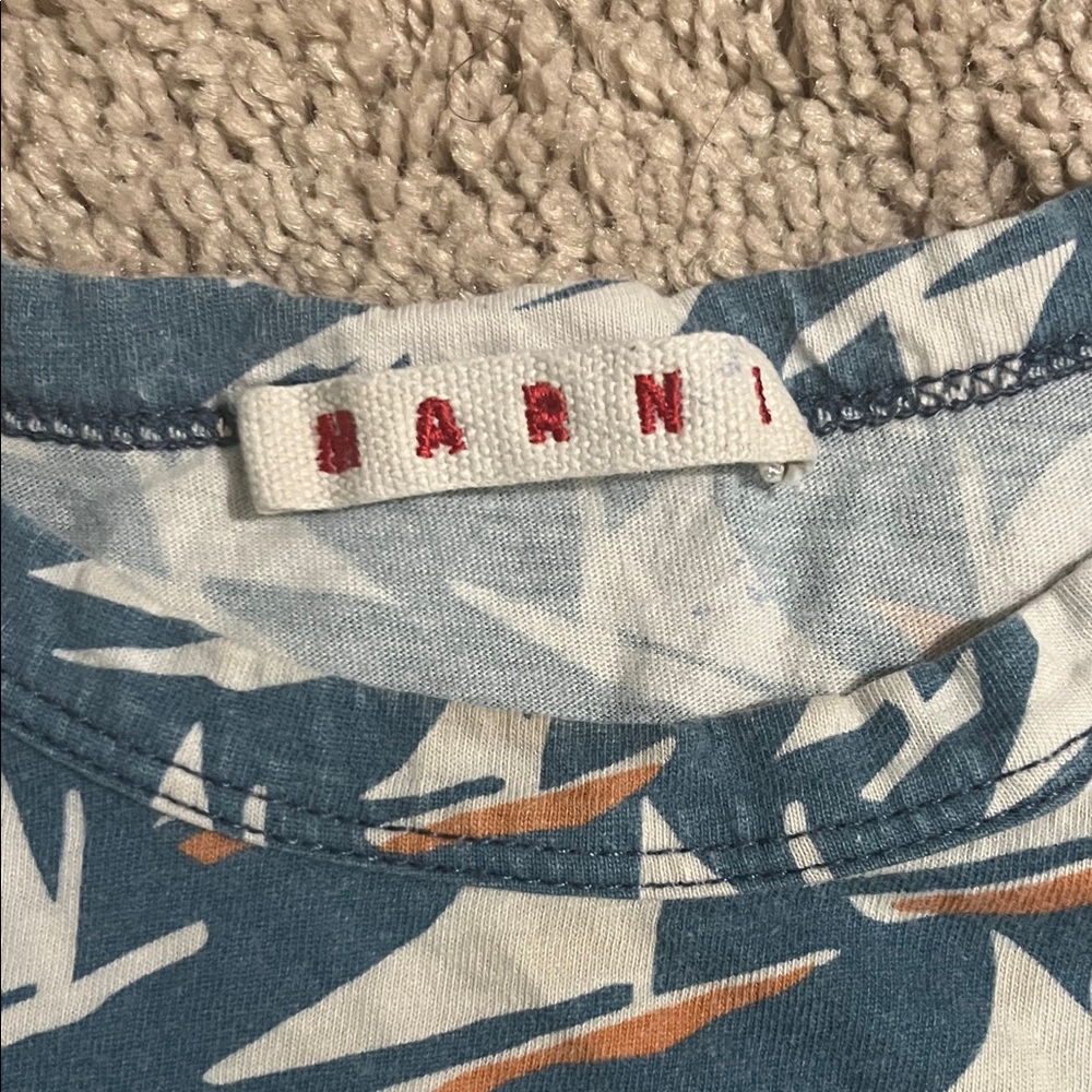 Marni Sailboat Print T-Shirt - Picture 2 of 3